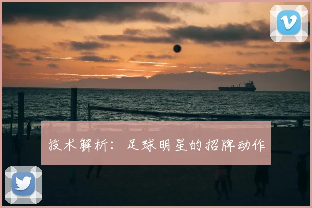 技术解析：足球明星的招牌动作